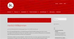 Desktop Screenshot of jugendwerk-hamburg.com